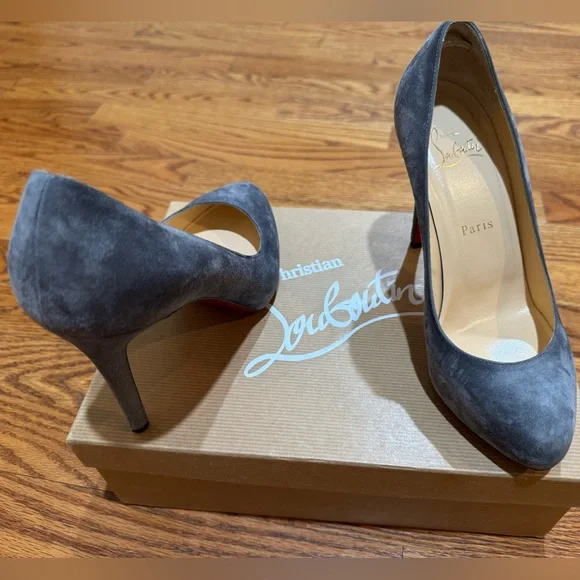 Christian Louboutin almond toe pumps - Picture 1 of 3